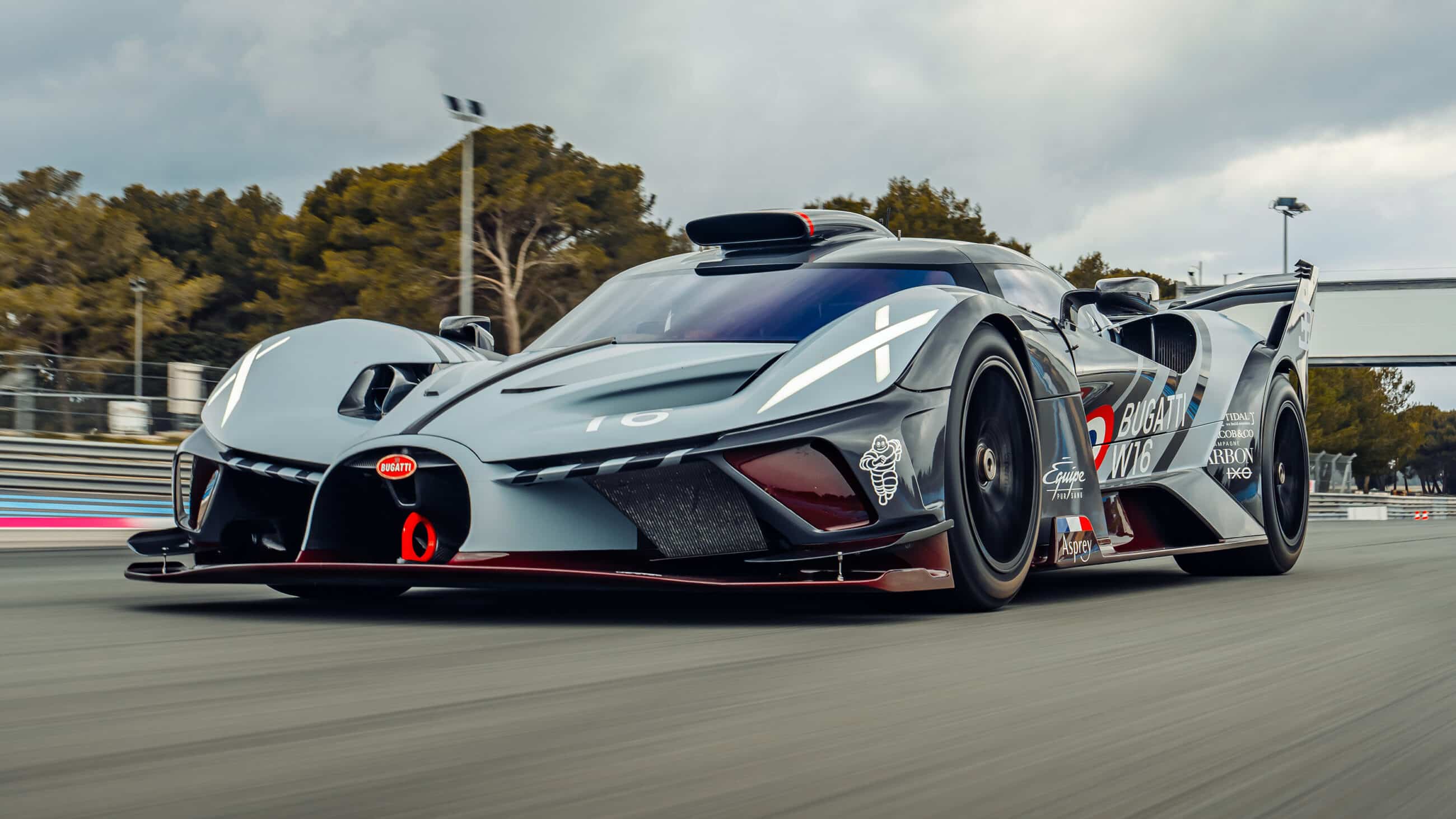 Bugatti Bolide, 2020 track-only hypercar