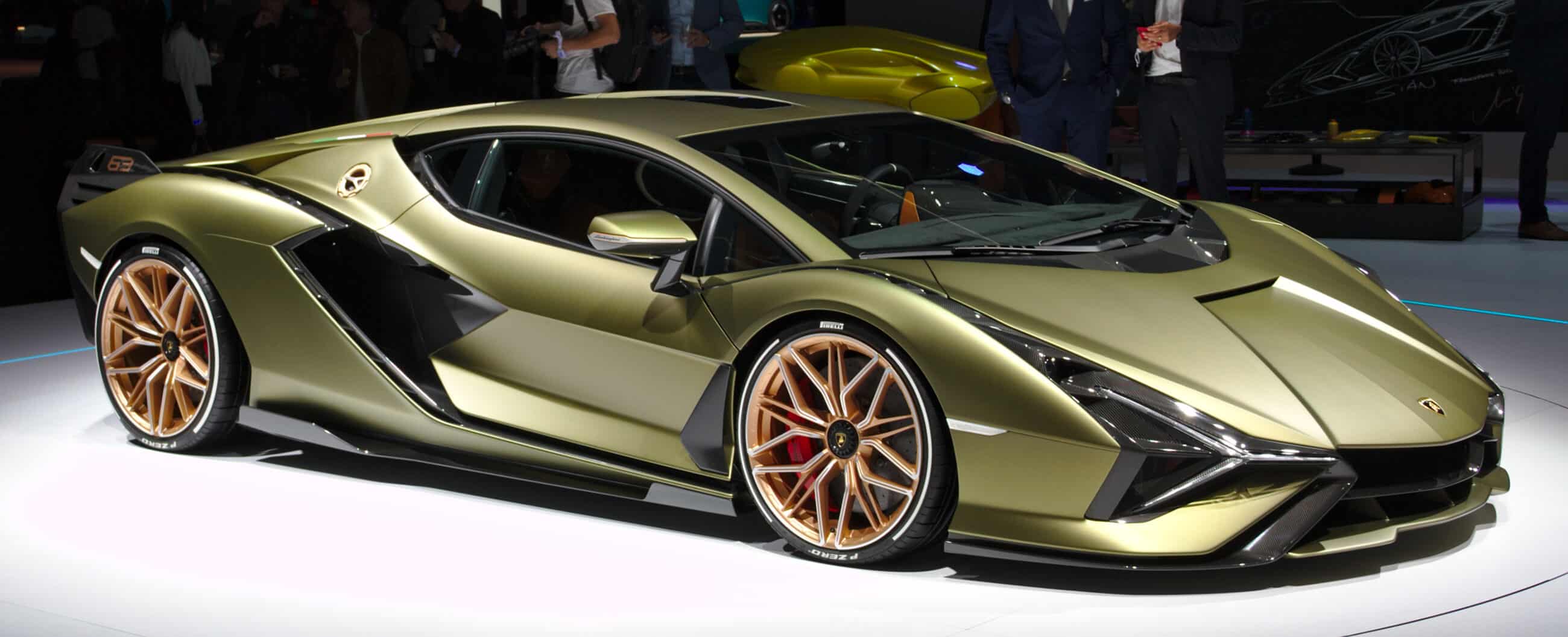 Lamborghini Sián FKP 37, 2019 supercapacitor hybrid coupe