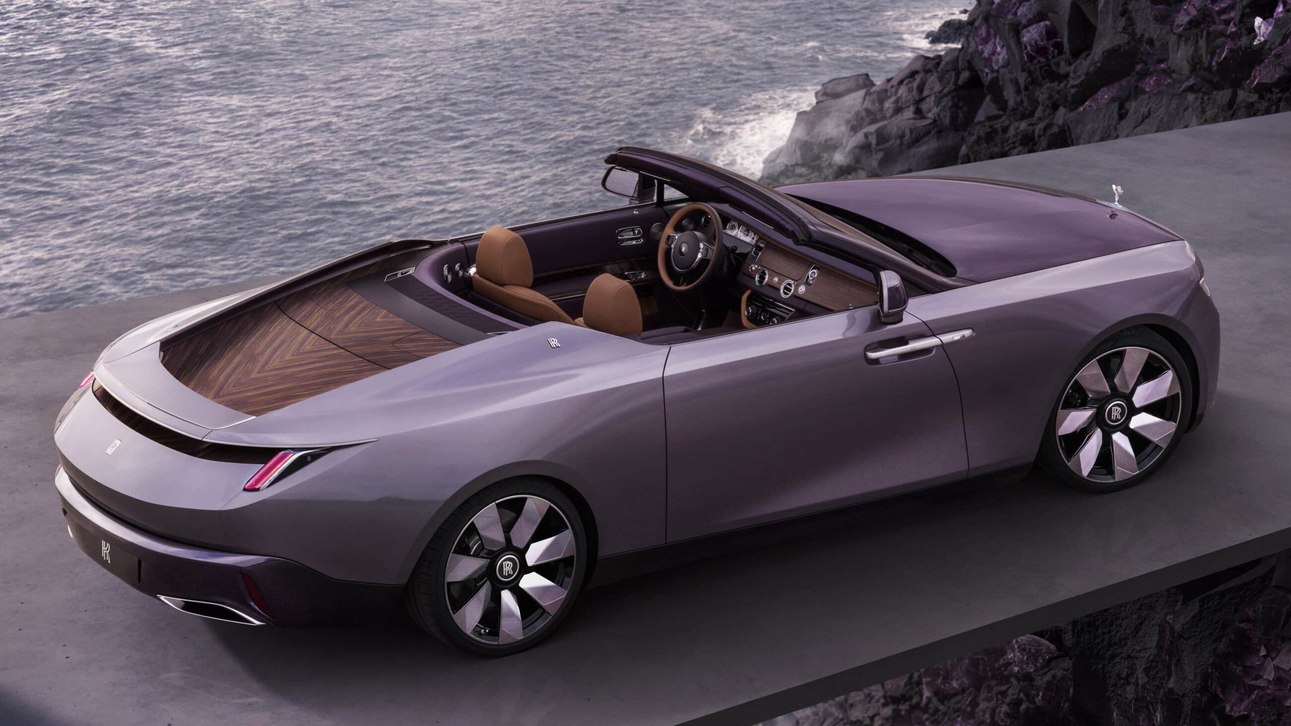 Rolls-Royce Amethyst Droptail, 2023 one-off coachbuild commission